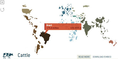 Show World - Mapas animados com dados estatísticos de geografia