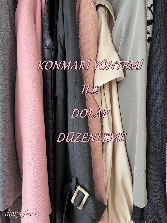 KONMARI YÖNTEMİYLE DOLAP DÜZENLEME👗 | JAPON DÜZENLİ VE MİNİMALİST YAŞAM SANATI