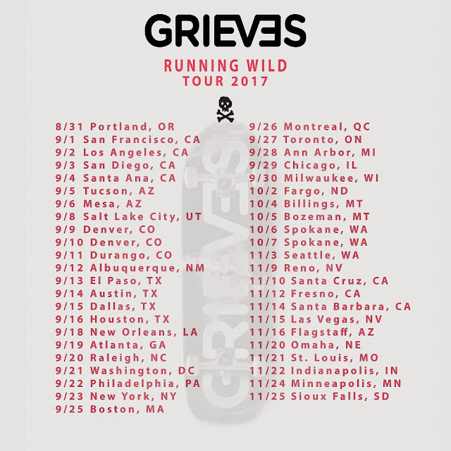 Grieves Running Wild Tour 2017
