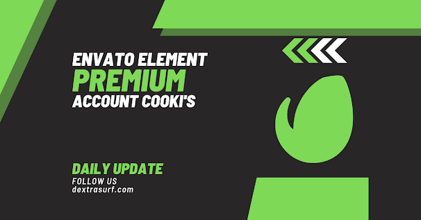 Envato Elements Premium Account Cookies