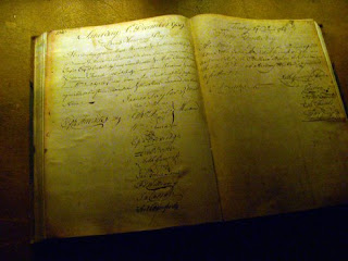 Old Log Book at the Guinness Factory