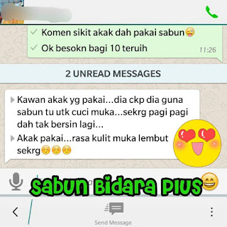 testimoni sabun bidara plus