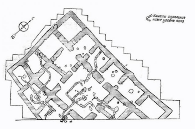 Эскиз планировки дворца в Абакане