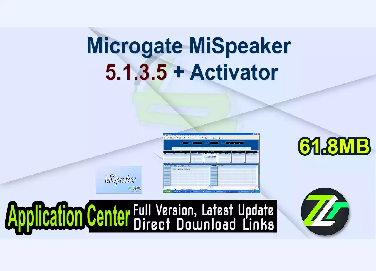 Microgate MiSpeaker 5.1.3.5 + Activator