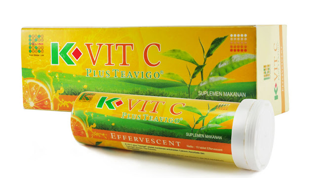 K-Vit C Plus Teavigo, Multivitamin Terbaik Dengan Dua Kekuatan Antioksidan