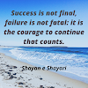 Success Quotes  - Shayan e Shayari
