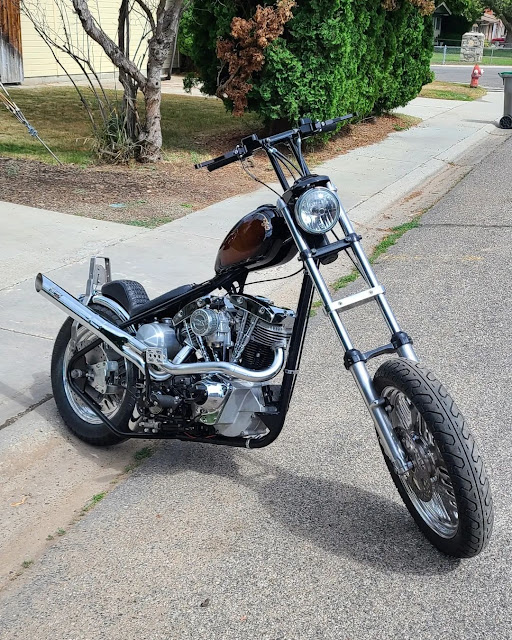 Harley Davidson Shovelhead By Scott Dockweiler