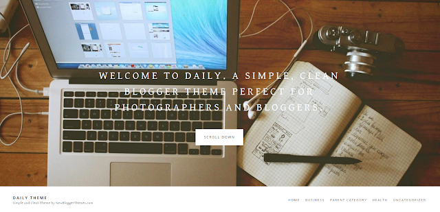 Journal style Blogger Template