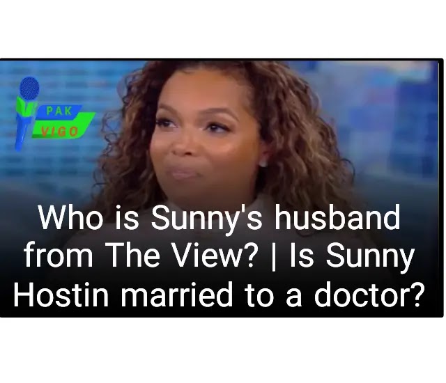 Who is Sunny's husband from The View? | Is Sunny Hostin married to a ...