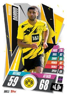 Topps Match Attax 2020-2021 Borussia Dortmund Set