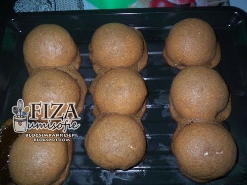 Tempat Fiza Simpan Resepi: Roti Kopi # Roti Boy # Mexican Bun