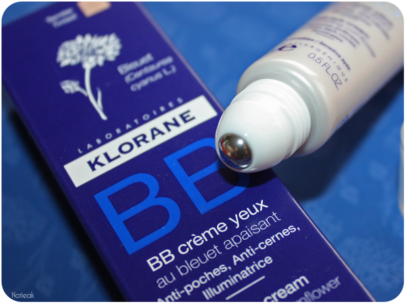 BB ccrème contour des yeux au bleuet apaisant