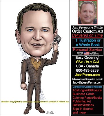 EDDM Caricatures for Real Estate Ads