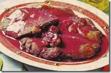 Bistecche con salsa al porto