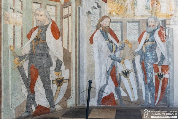 Malowidła trzech wielkich mistrzów krzyżackich w katedrze w Kwidzynie
