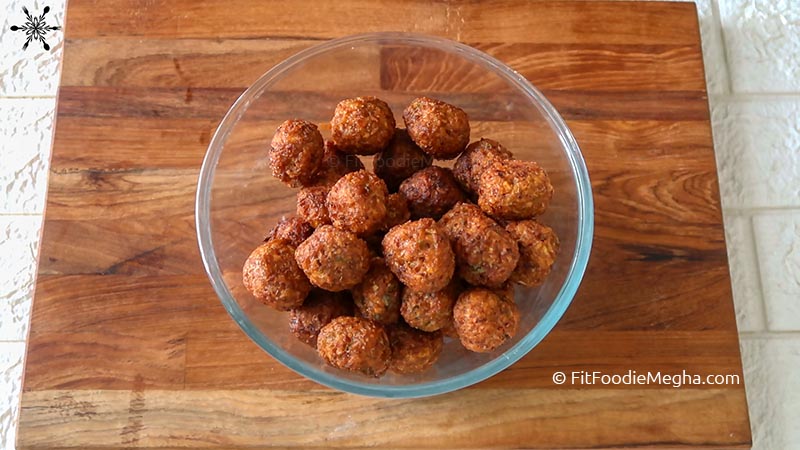 Fried Cabbage Manchurian Balls