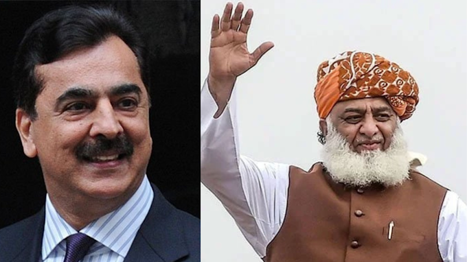 JUI's declaration of help for Yousuf Raza Gilani in the Senate by-political race
