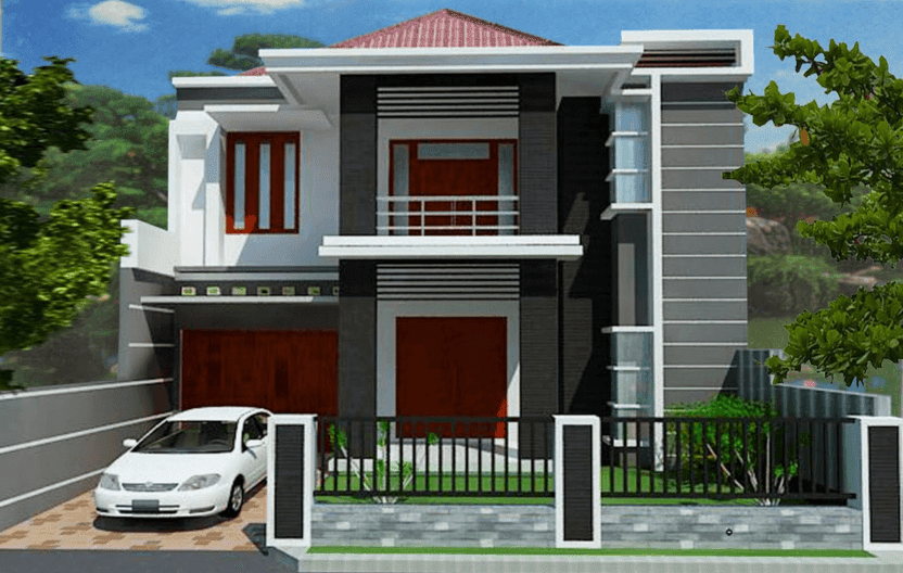 Contoh Rumah  Minimalis Modern Type  36 45 70  Terbaru 