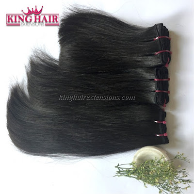 Choose  suitable length of straight hair extensions