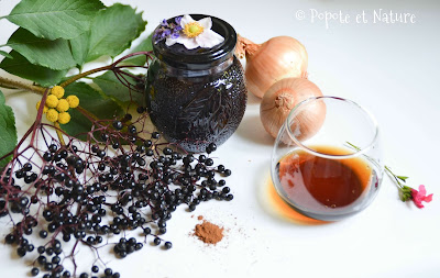 Chutney de baies de sureau noir  © Popote et Nature