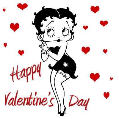 Betty Boop corazon  San Valentín