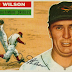 1956 Topps baseball #171 "Jim Wilson, if that is your real name"