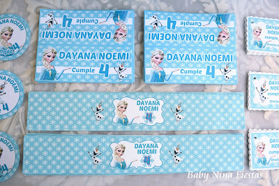 Kit cumpleaños frozen