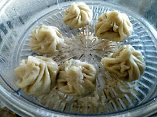 Momos preparation