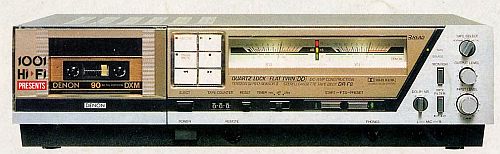 DENON DR-F8 cassette deck