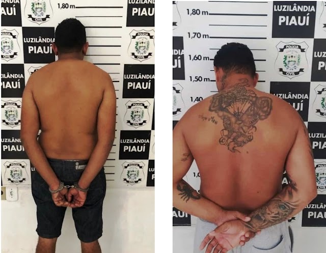 Polícia Civil do Piauí prende dois homens e apreende espingarda no norte do Piauí