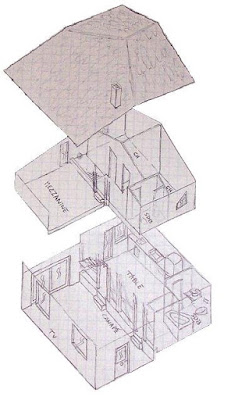 plan 3d ferme bressane