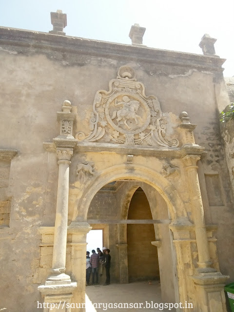 St Tiago Chapel inside Diu Fort