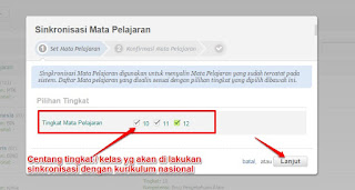 sinkronisasi mata pelajaran di simpatika