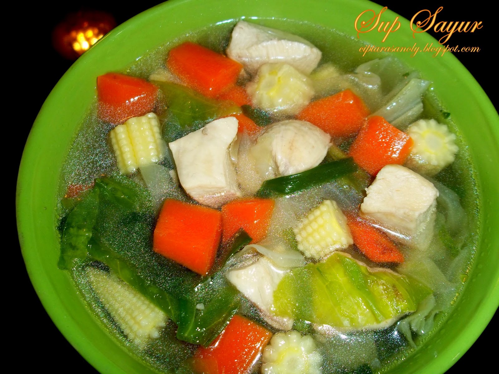 CiptaRasa Noly: SUP SAYUR