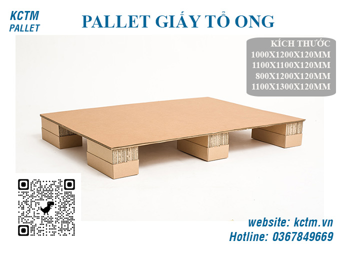 KCTM Pallet báo giá sỉ Pallet giấy tổ ong