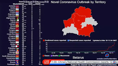  live Coronavirus map