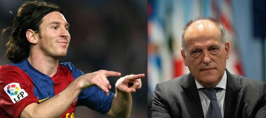 Tebas 'did everything possible' to deny 19-year-old Leo Messi first-team registration in 2005