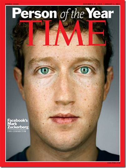 Mark Zuckerberg - Time's 2010 Person of The Year
