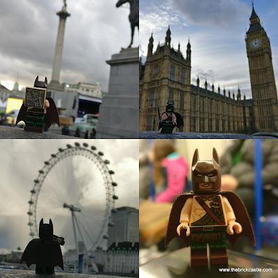 Tartan Batman tours London Nelsons column eye tube big ben