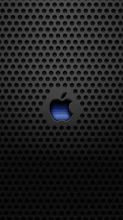 Apple iPhone 5 Black Orb Logo Wallpapers