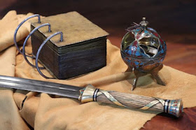 Book of Mormon, sword of laban, liahona, gold plates