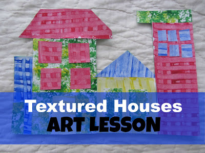 Textured Art Lesson: The Unlikely Homeschool