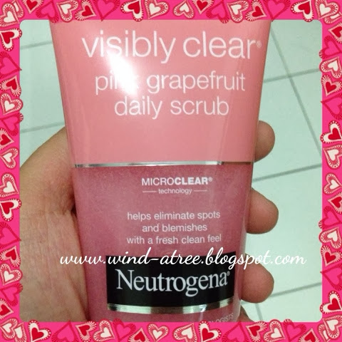 [Review] Neutrogena Visibly Clear Pink Grapefruit Daily Scrub
