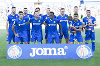 GETAFE C. F. Temporada 2022-23. Domingos Duarte, Mitrovic, Enes Ünal, Borja Mayoral, Juan Iglesias, David Soria, Mauro Arambarri. Fabrizio Angileri, Maksimovic, Djené y Aleñá. GETAFE C. F. 0 CLUB ATLÉTICO DE MADRID 3 Lunes 15/08/2022, 19:30 horas. Campeonato de Liga de 1ª División, jornada 1. Getafe, Madrid, estadio Coliseum Alfonso Pérez: 12.235 espectadores. GOLES: 0-1: 15’, Álvaro Morata. 0-2: 59’, Álvaro Morata. 0-3: 75’, Antoine Griezmann.