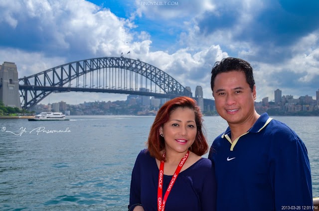 Sydney Harbour Bridge: Tess & JF