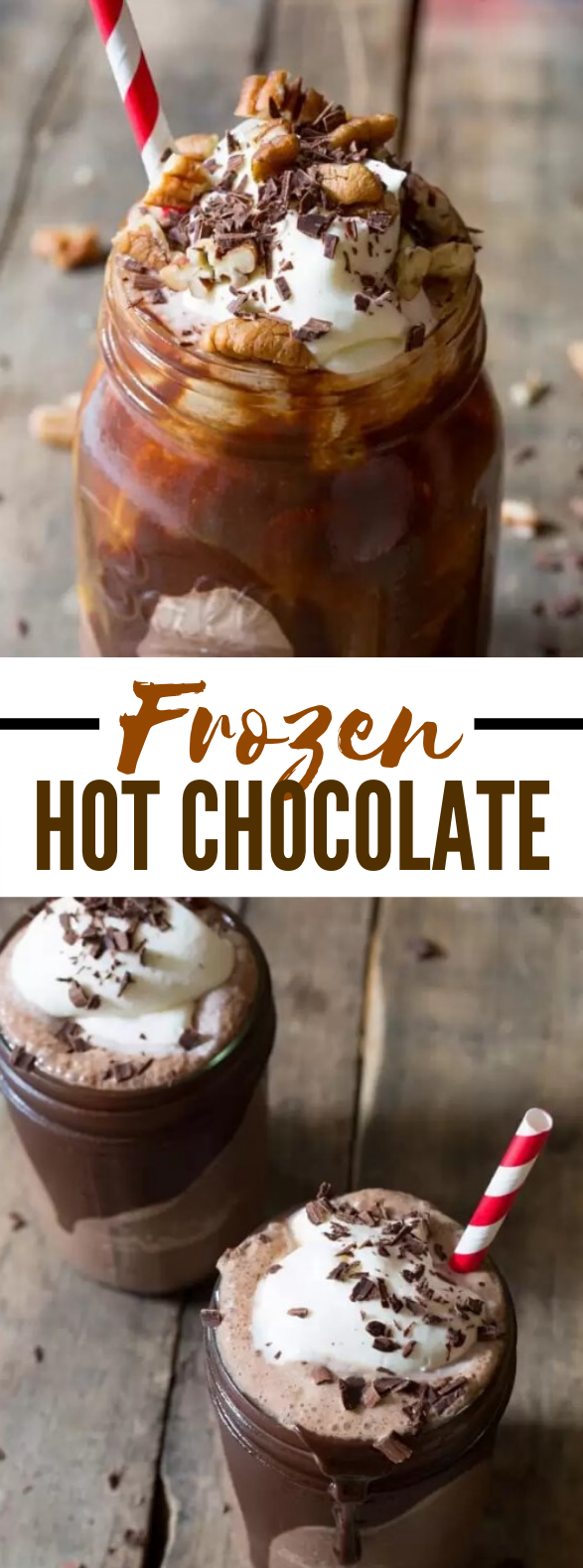 Frozen Hot Chocolate #drinks #summer