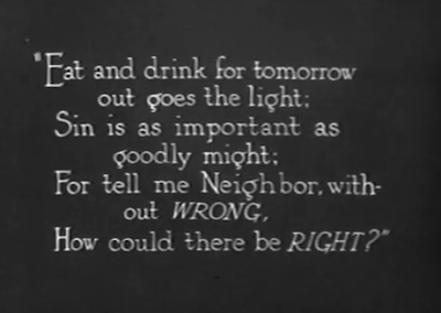 title card wrong right