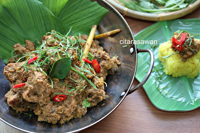 Rendang Ayam Kampung ~ Resepi Terbaik