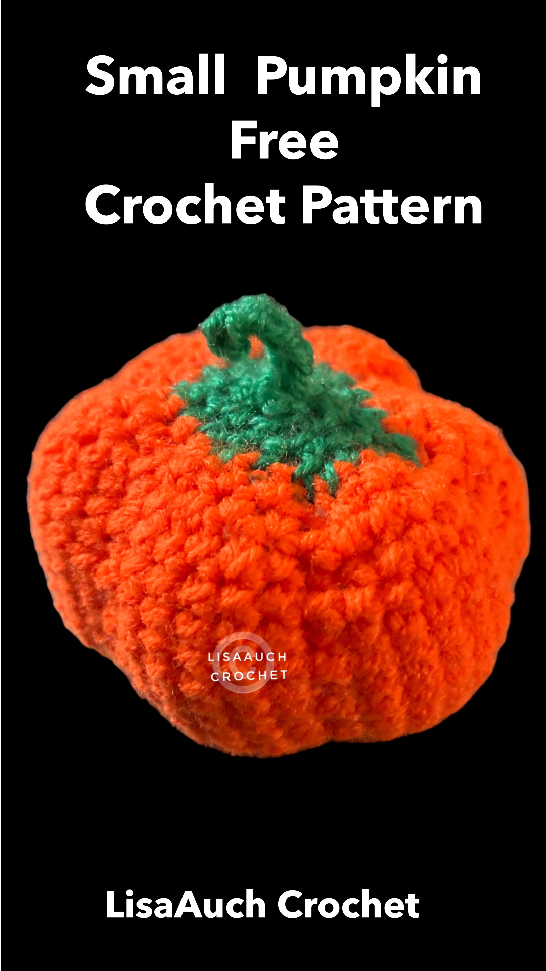 small pumpkin crochet pattern free- halloween crochet patterns