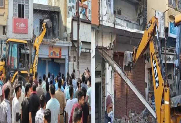 कोटद्वार : अतिक्रमण हटाने को लेकर प्रशासन ने दिखाई सख़्ती, तोड़े 49 अवैध निर्माण, मचा हड़कंप 